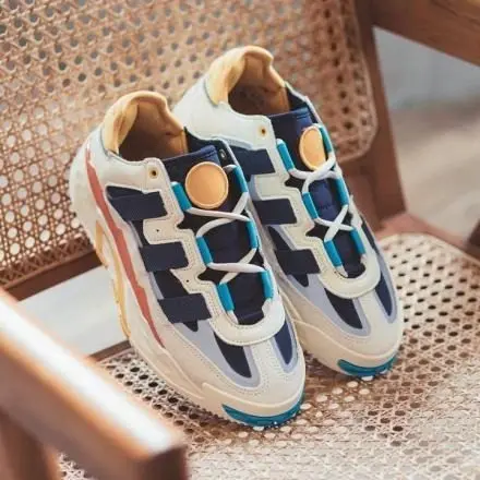 Giày Adidas Niteball 'Cream White Cyan' FV4842 - Ảnh 3