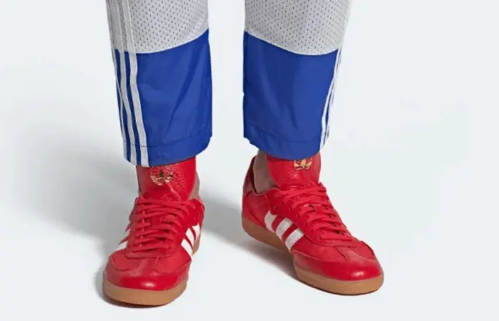 Alternative view of Giày Adidas Oyster Holdings x Samba OG 'Red' G26700