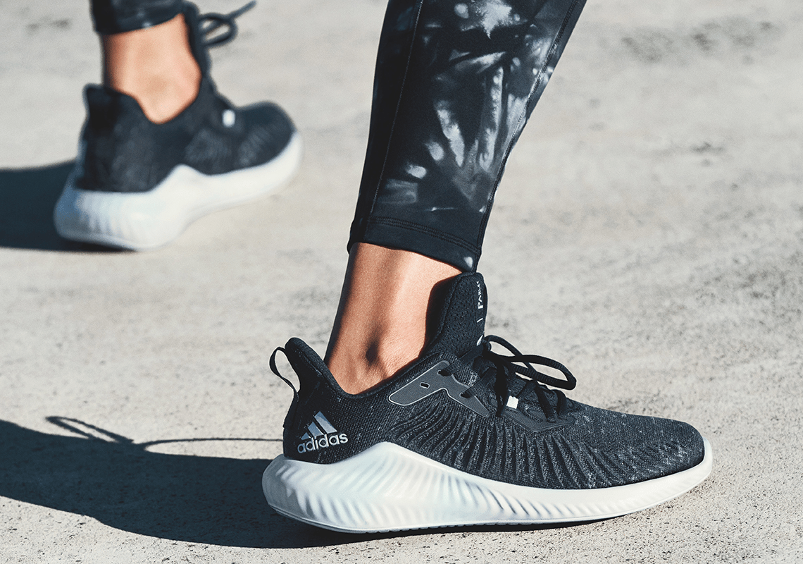 Giày Adidas Alphabounce Run Parley M 'Core Black' G28372 - Ảnh 4