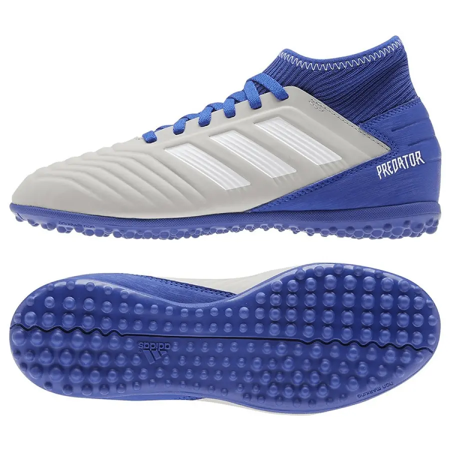 Giày Adidas Kids Predator 19.3 TF 'Gray Blue' CM8548 - Ảnh 4