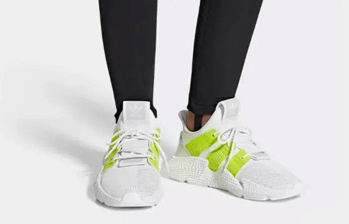 Giày W Adidas Prophere 'White Volt' B37659 - Ảnh 3
