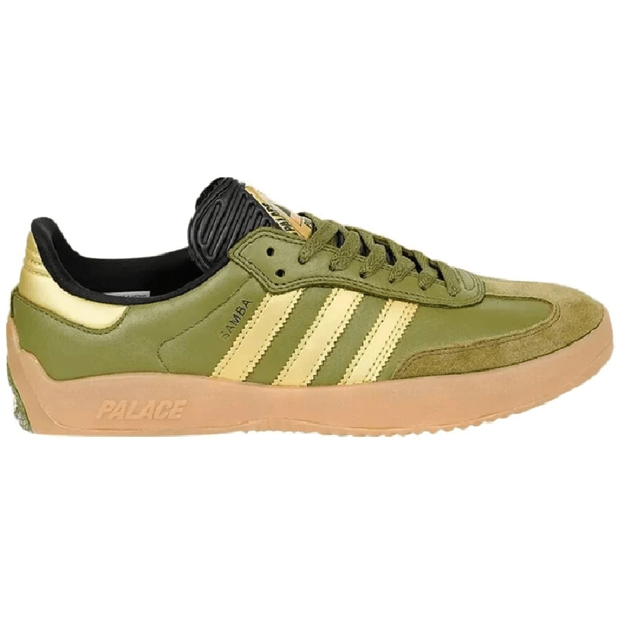 Giày Adidas Puig Samba 'Olive Gold' SZ 8 HQ6100