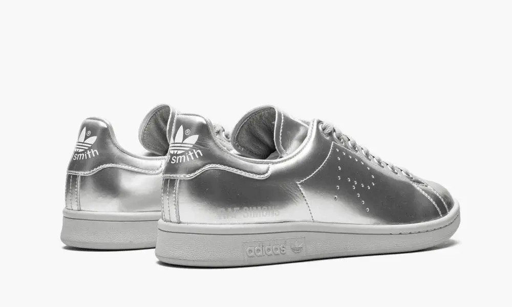 Alternative view of Giày Adidas Raf Simons Stan Smith 'Silver Metallic' AQ2643