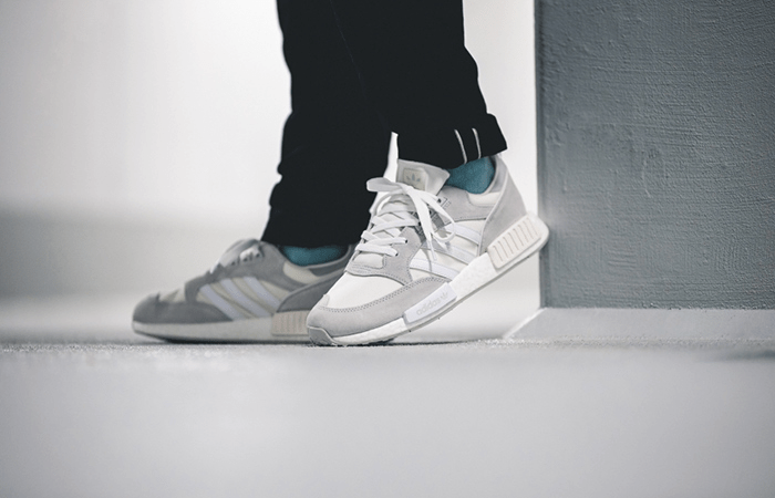 Giày Adidas Boston Super R1 'Triple White' G27834 - Ảnh 5