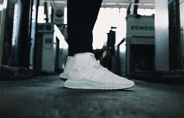 Giày Adidas Futurecraft 4D Runner Mid 'Crystal White' EE4116 - Ảnh 6