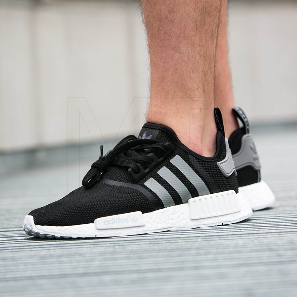 Giày Adidas NMD_R1 Mesh "Black Charcoal" S31504 - Ảnh 3