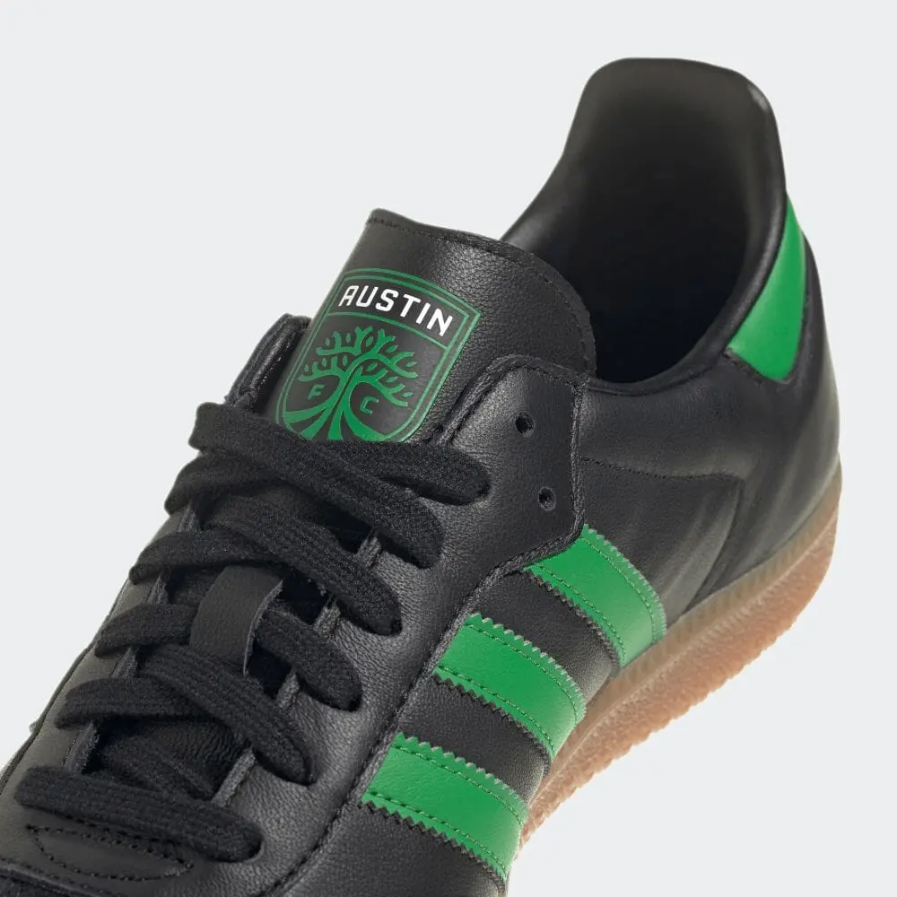 Giày Adidas Austin FC x adidas Samba 'Black Green' HQ7035 - Ảnh 5