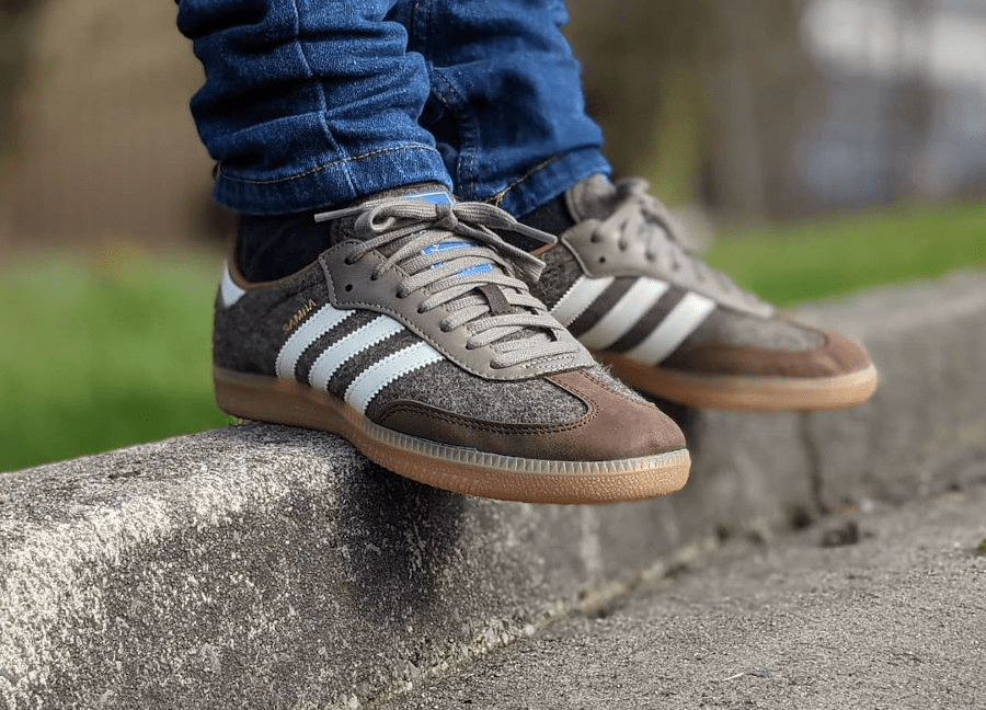 Giày Adidas Samba Fox 'Dark Brown' H04942 - Ảnh 3