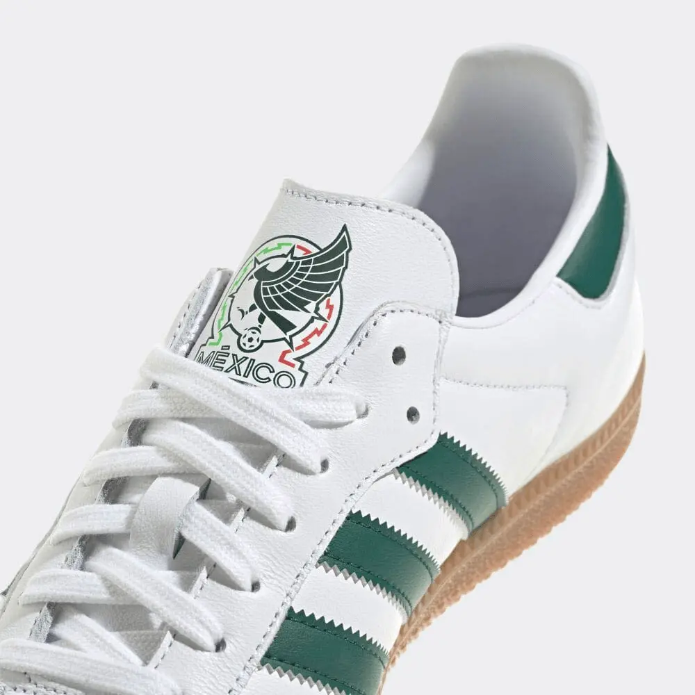Giày Mexican National Team x adidas Samba 'White Green' HQ7036 - Ảnh 5