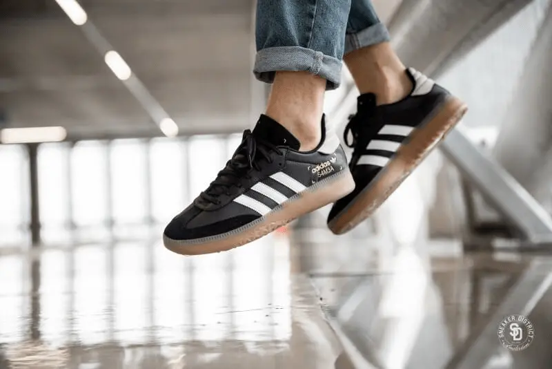 Giày Adidas Originals Samba RM 'Black' BD7539 - Ảnh 4
