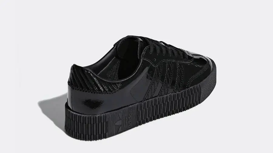 Giày Adidas Wmns Sambarose 'Patent Black' CG6618 - Ảnh 5