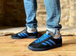 Alternative view of Giày Adidas Barrowland SPZL 'Black Night Navy' GY5981