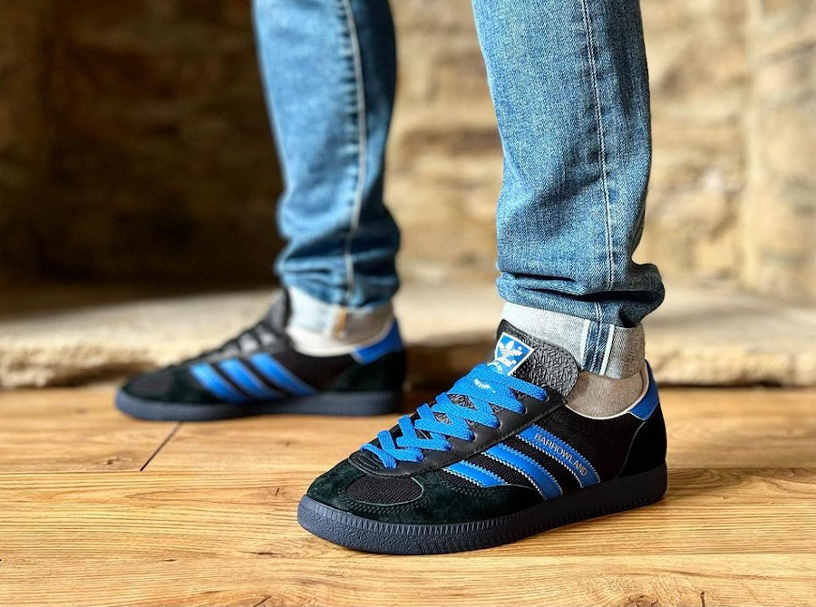 Giày Adidas Barrowland SPZL 'Black Night Navy' GY5981 - Ảnh 2