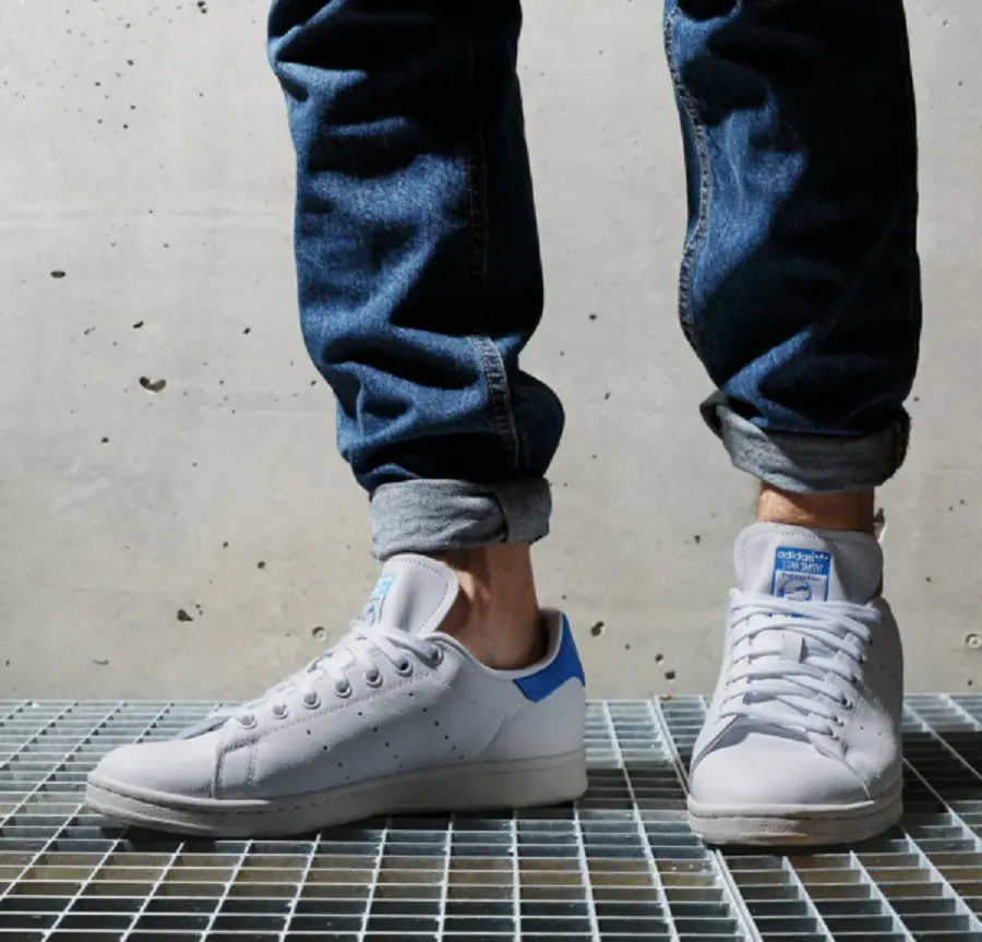 Giày Adidas Stan Smith 'Blue' BD8022 - Ảnh 4
