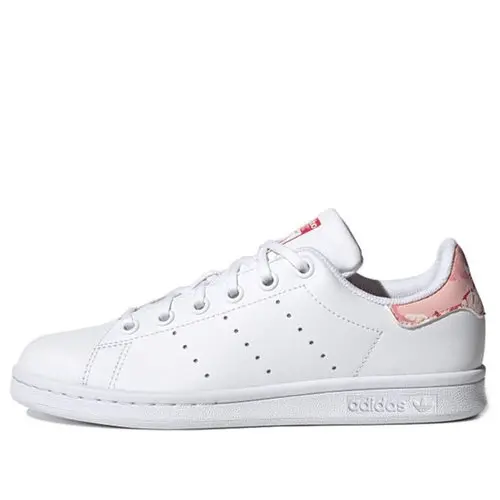 Alternative view of Giày Adidas Stan Smith White Pink Floral FV7405