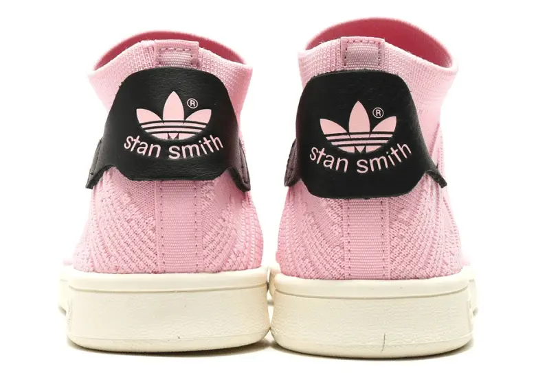 Alternative view of Giày Adidas Stan Smith Sock Primeknit 'Wonder Pink' BY9250
