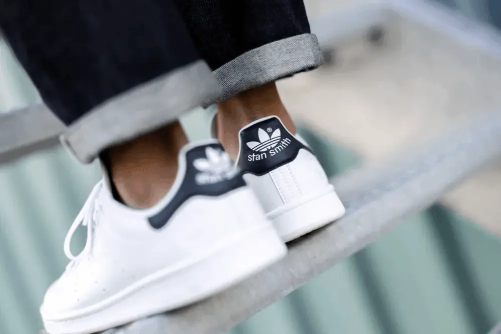 Giày Adidas Stan Smith Vegan Navy FU9611 - Ảnh 7