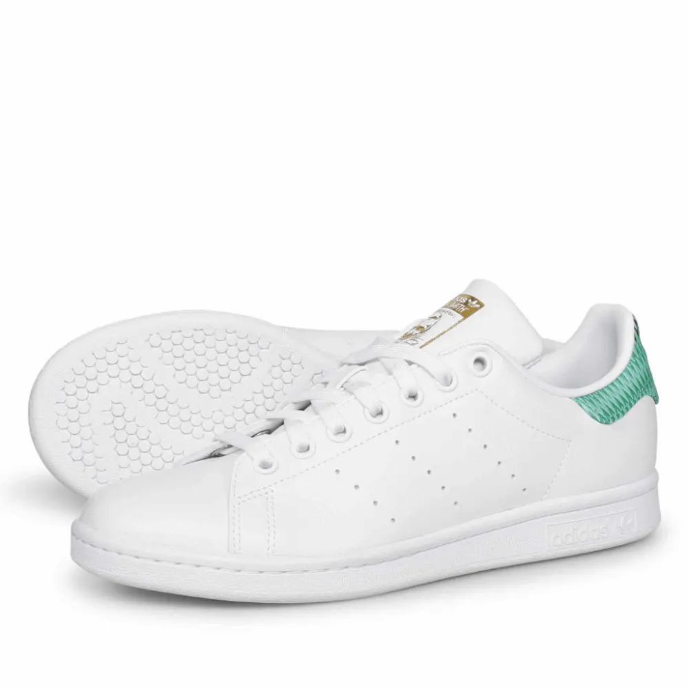 Giày Adidas Stan Smith 'Cloud White Green' H05055 - Ảnh 4