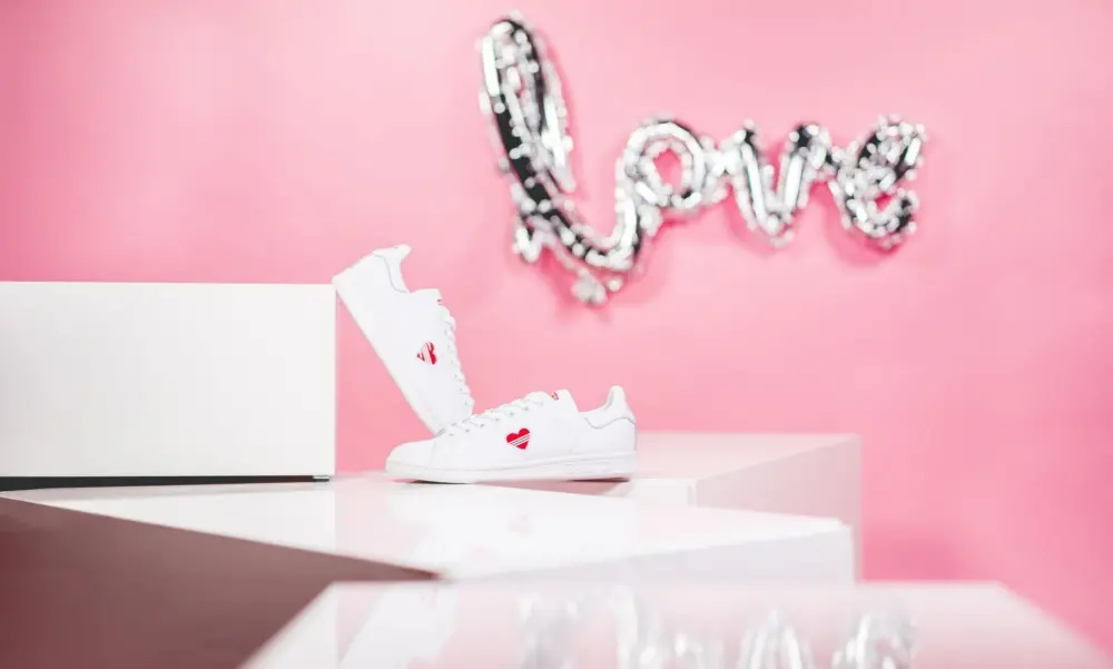 Giày Adidas Stan Smith White Red 'Valentines Day Pack' G27893 - Ảnh 3