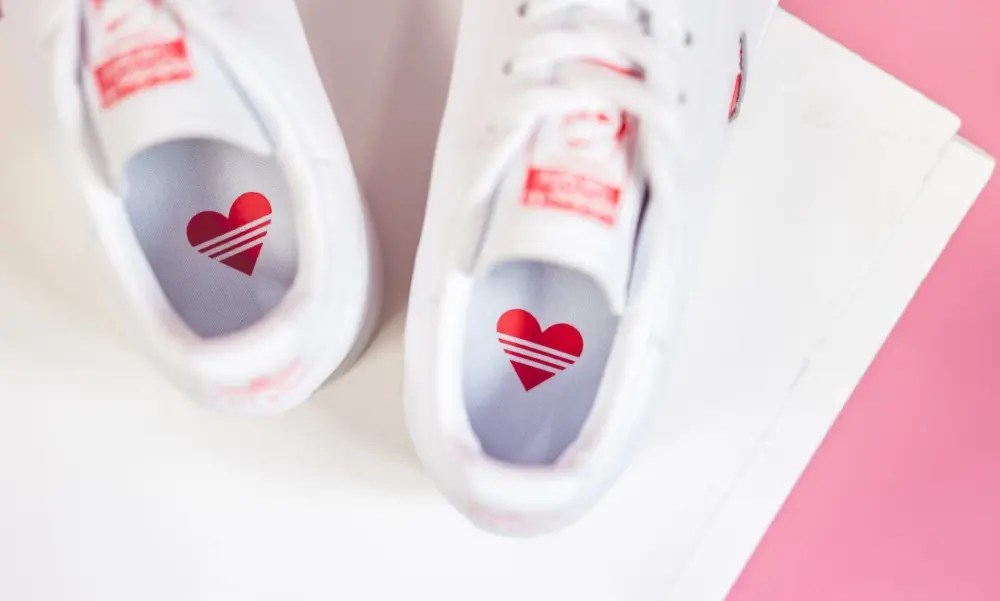 Giày Adidas Stan Smith White Red 'Valentines Day Pack' G27893 - Ảnh 4