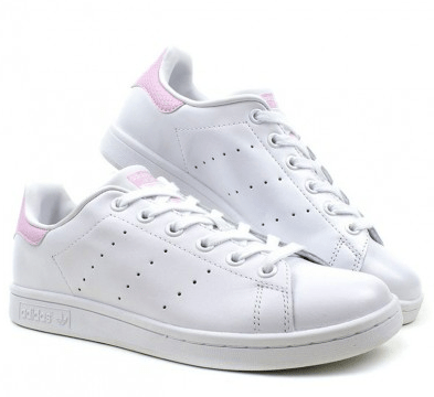 Giày Adidas Stan Smith Pink White BA9858 - Ảnh 3
