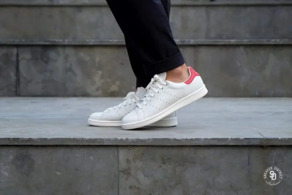 Giày Adidas Stan Smith Vintage 'Collegiate Red' B37898 - Ảnh 5