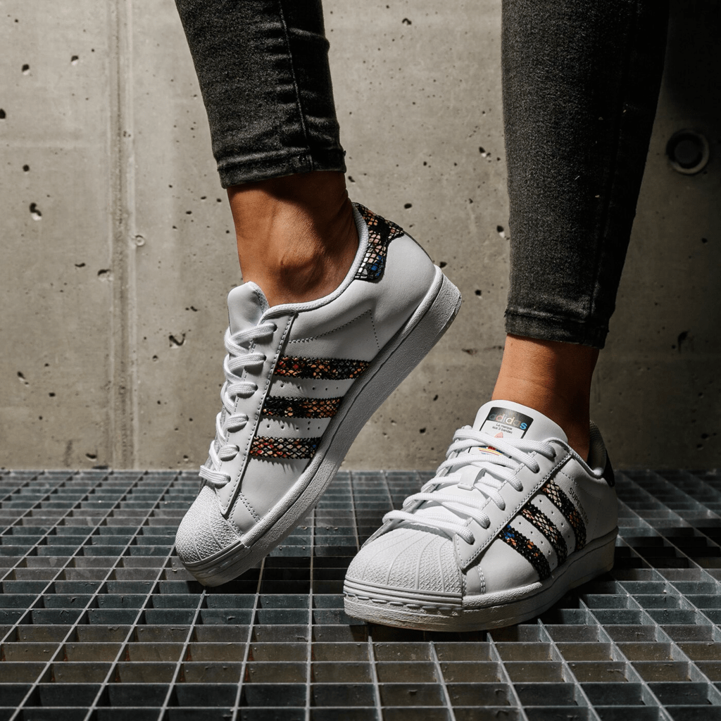 Giày Adidas Wmns Superstar 'Floral Twist Stripes' FW3692 - Ảnh 4