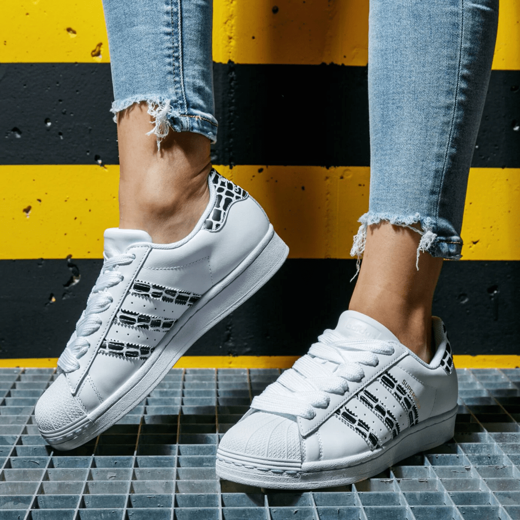 Giày Adidas Wmns Superstar 'Animal Print' FV3452 - Ảnh 6