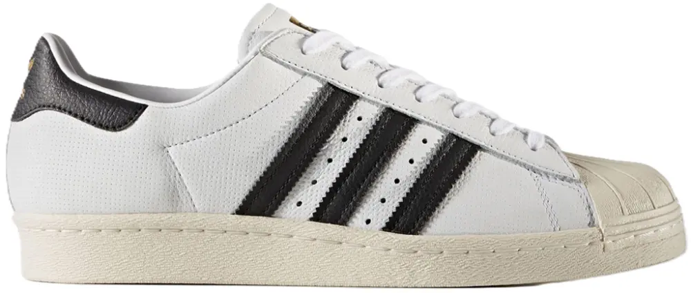 Giày Adidas Superstar 80s OG Black White BZ0144