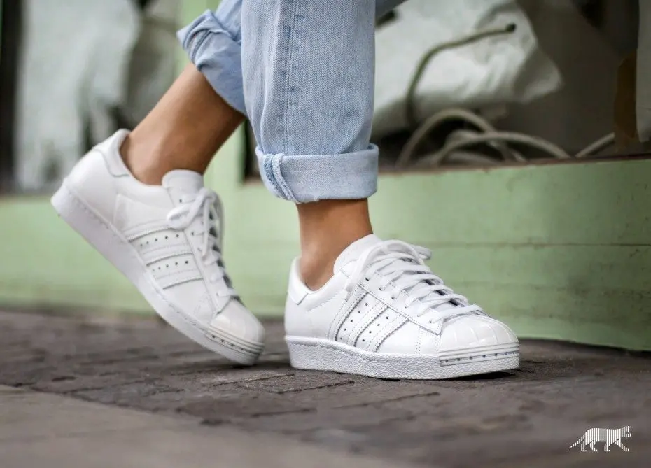 Giày Adidas Superstar Foundation 'Triple White' B23641 - Ảnh 7