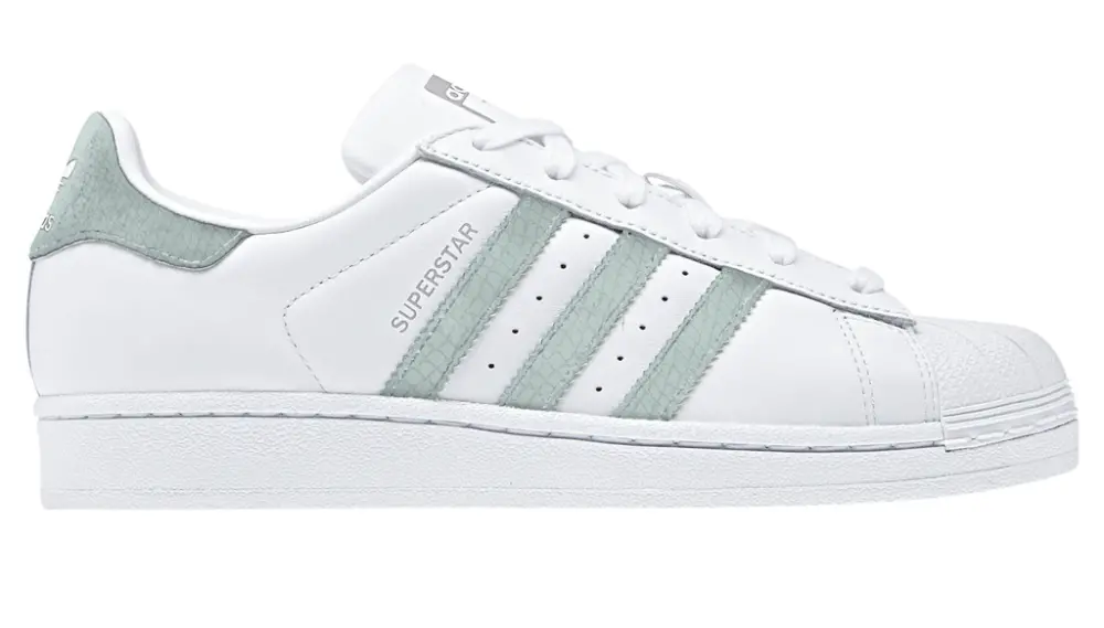 Giày Adidas Superstar Womens Shoes Footwear 'Green-Silver Metallic' B41509