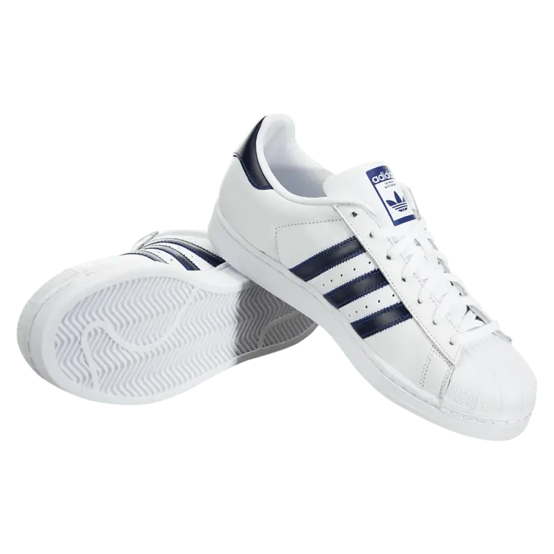 Giày Adidas Superstar 'White Royal' B41996 - Ảnh 3
