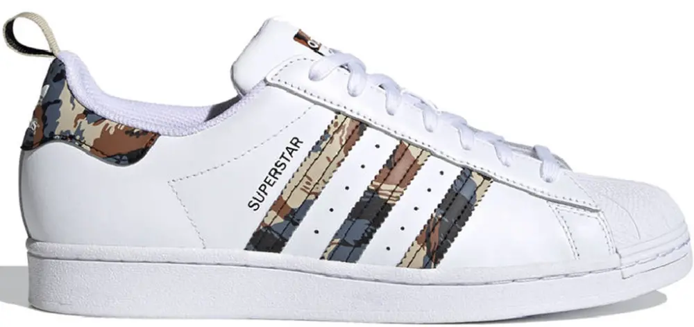 Giày Adidas Superstar 'White Savanna' GV9698