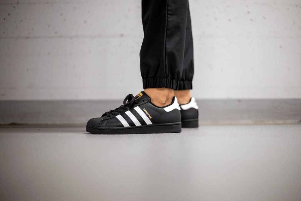 Giày Adidas Superstar Core Black White EG4959 - Ảnh 7