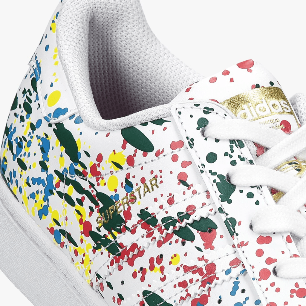 Giày Adidas Superstar 'Splashes Splatter and Drips White' FX5537 - Ảnh 5