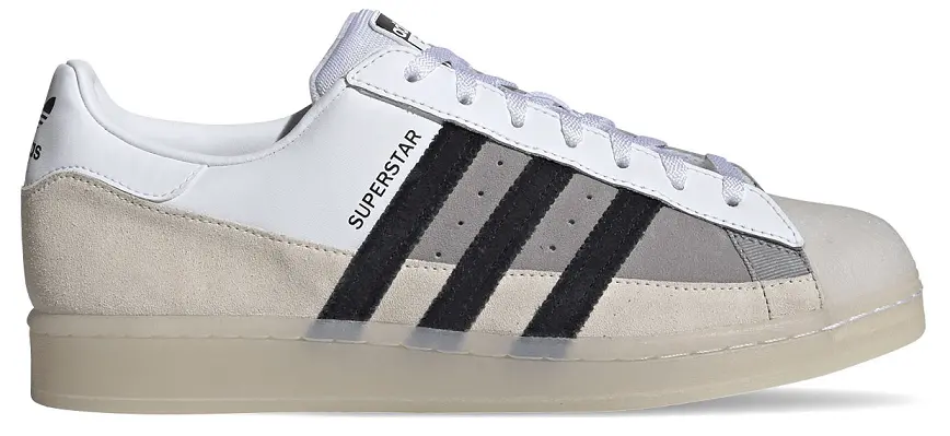 Alternative view of Giày Adidas Superstar White Black FX5565