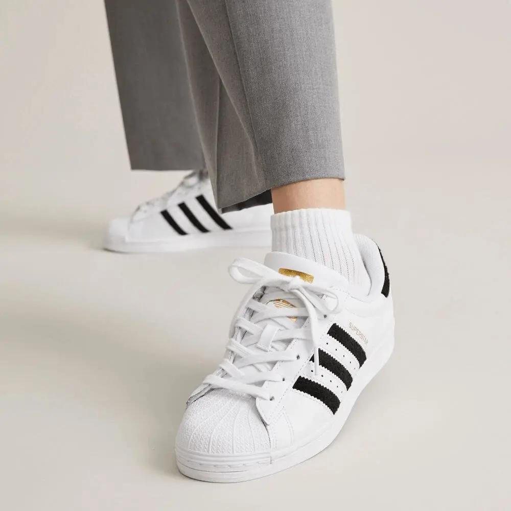 Giày Adidas Originals SuperStar 'White Black' GX3775 - Ảnh 6