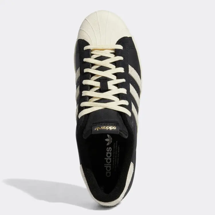 Giày Adidas Superstar Beige Black GY3428 - Ảnh 4