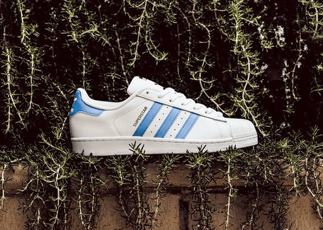 Giày Adidas Superstar Foundation J 'Light Blue' S81018 - Ảnh 5