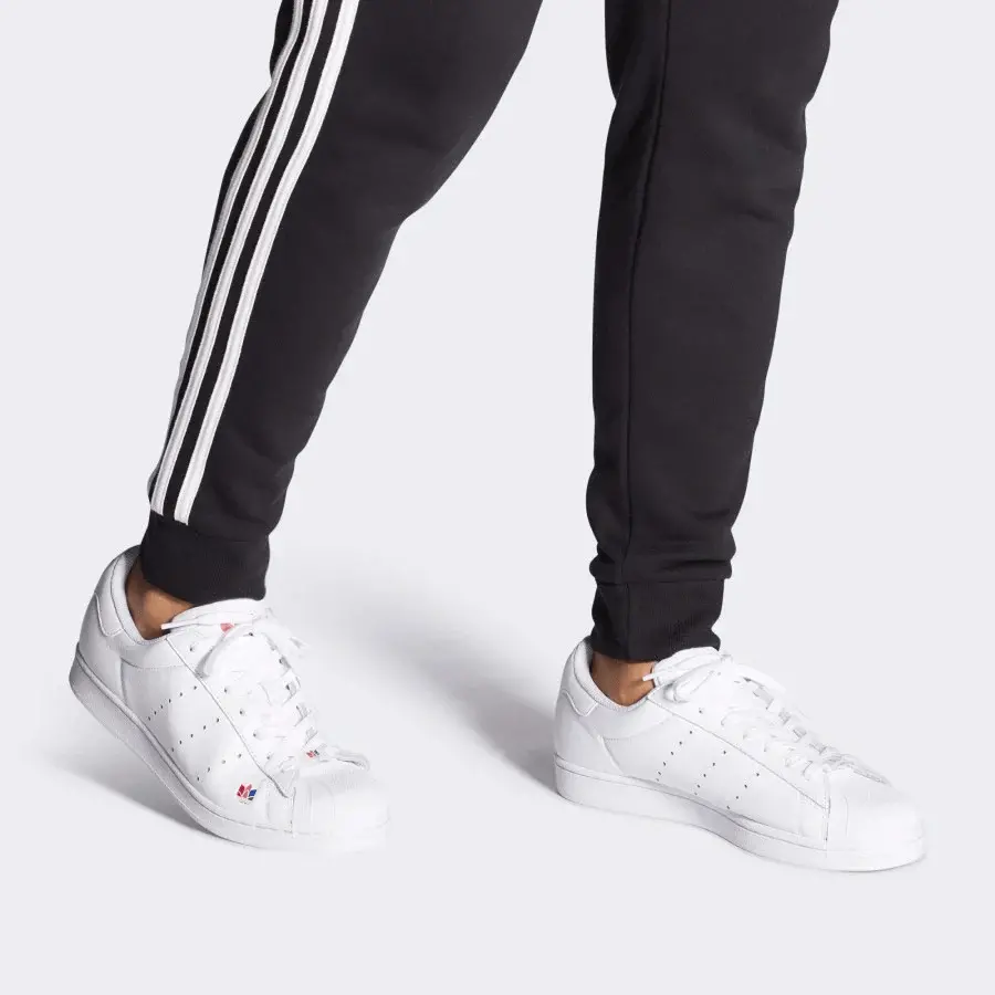 Giày Adidas Superstar Pure 'Cloud White' FZ2153 - Ảnh 4