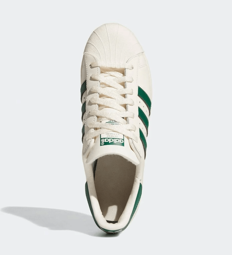 Giày Adidas Superstar Surfaces In Sail And Green GW6011 - Ảnh 6