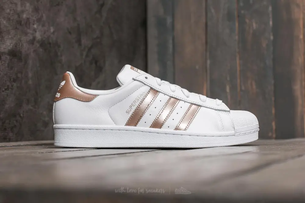 Giày Adidas Superstar 80 'Rose Gold' B39402 - Ảnh 3