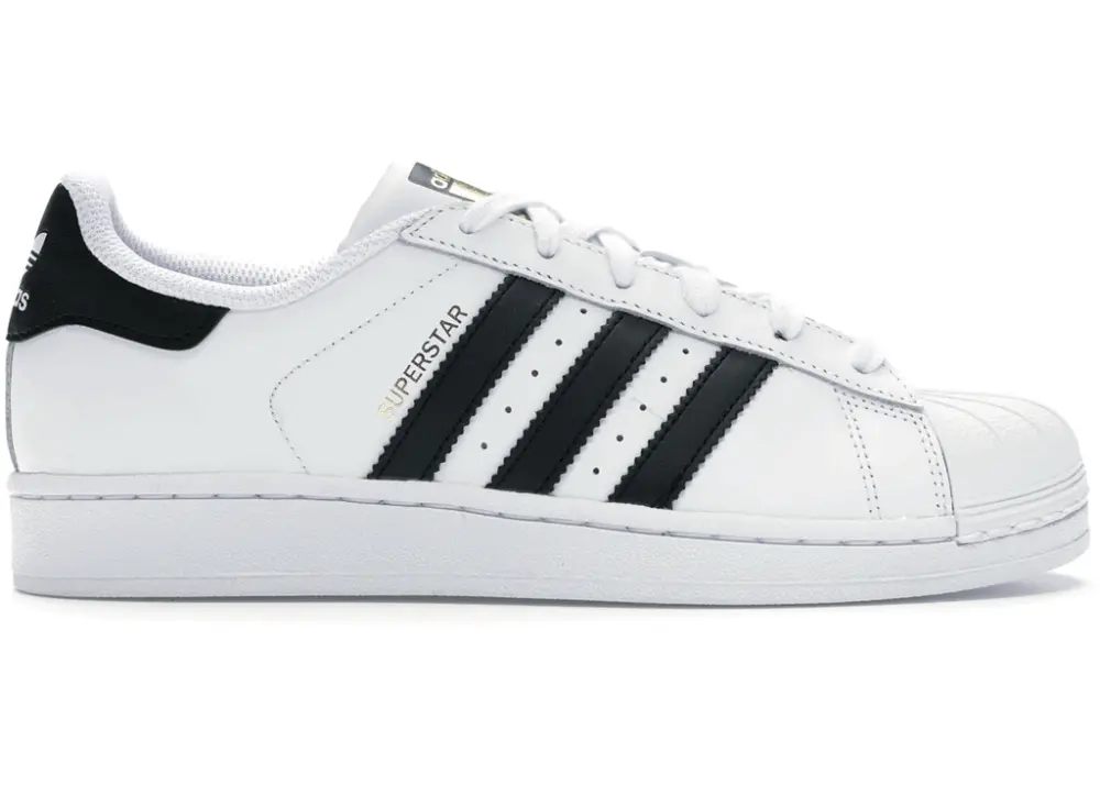 Giày Adidas Superstar Black White H03904-38.5