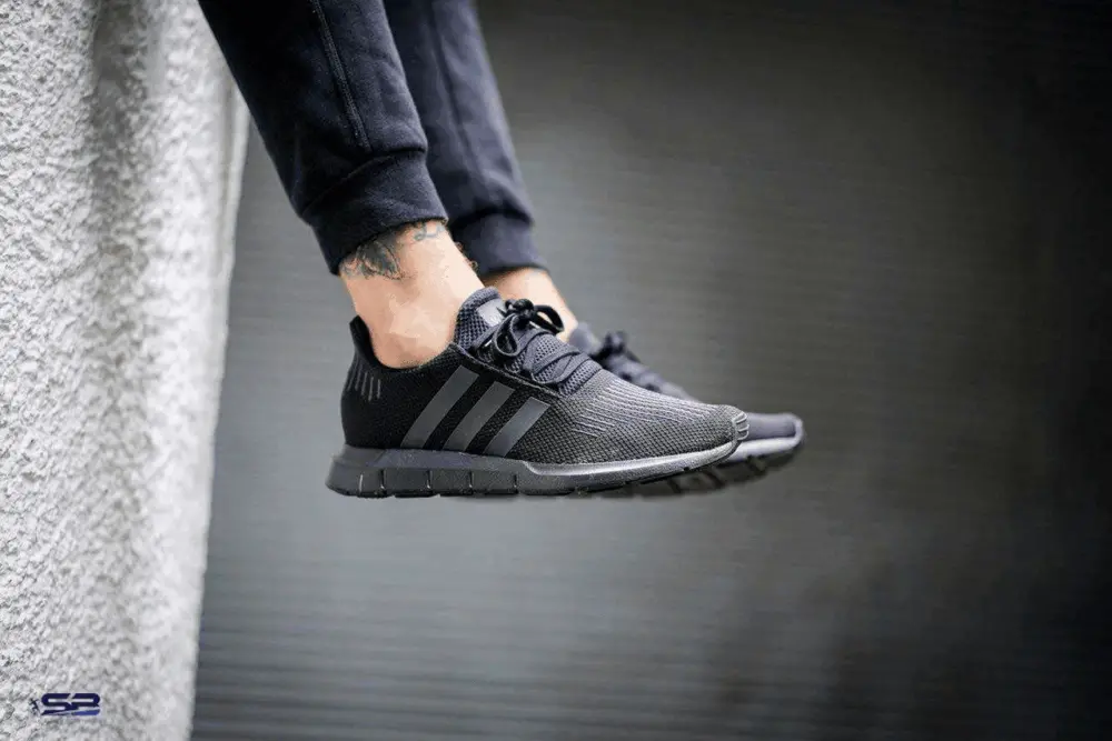 Giày Adidas Swift Run 'Triple Black' CG6268 - Ảnh 6