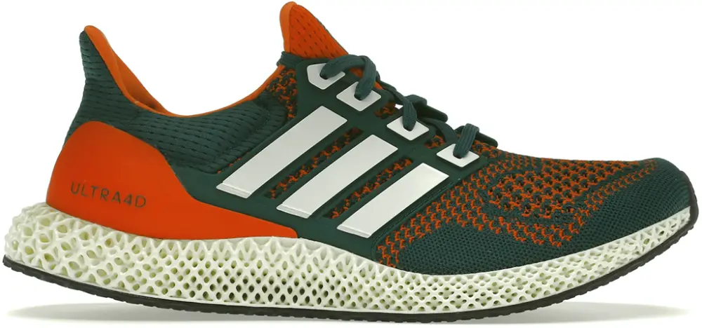 Giày Adidas Ultra 4D 'Miami Hurricanes' Q46439