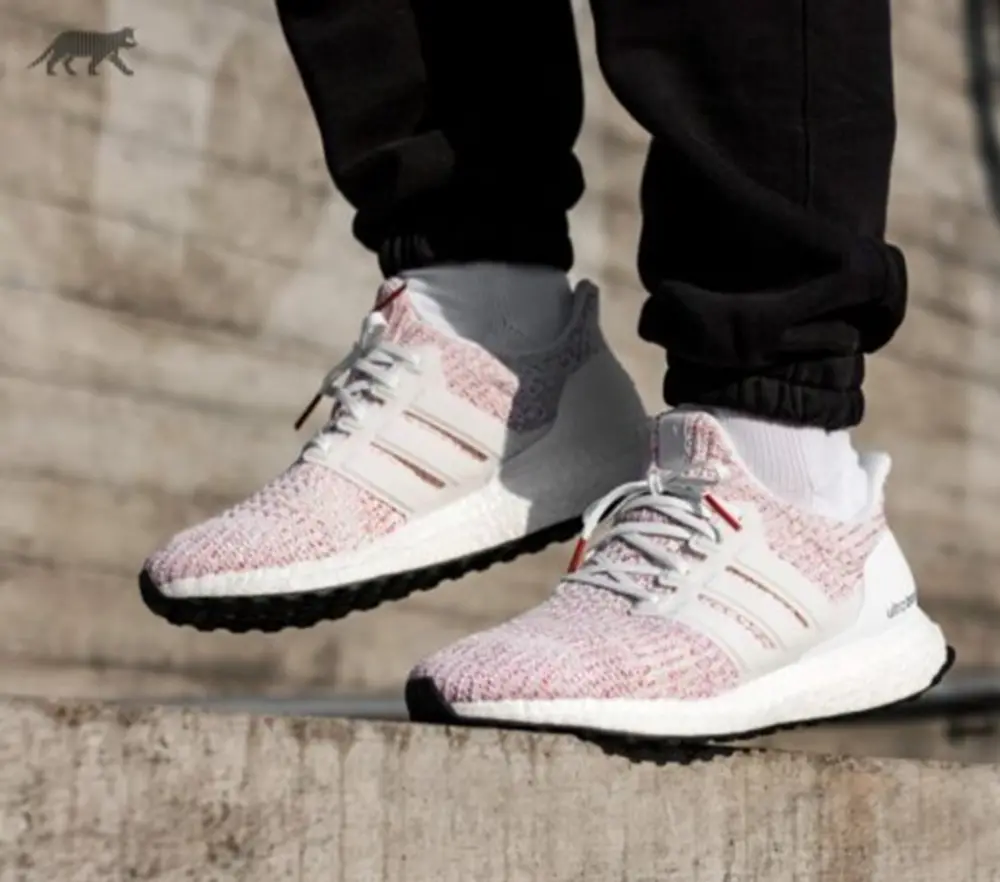 Giày Adidas UltraBoost 4.0 'White & Scarlet Red' BB6169 - Ảnh 3