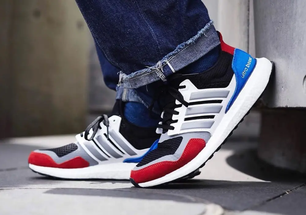 Giày Adidas Ultra Boost S&L Black Red Blue EF1360 - Ảnh 6