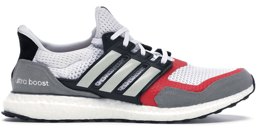 Giày Adidas Ultra Boost S&L 'White Grey Scarlet' EF2027
