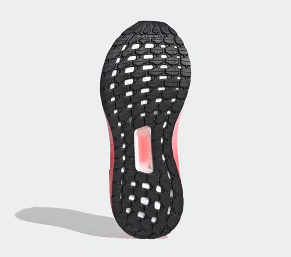Alternative view of Giày Adidas UltraBoost 20 J 'White Signal Pink' FX0456