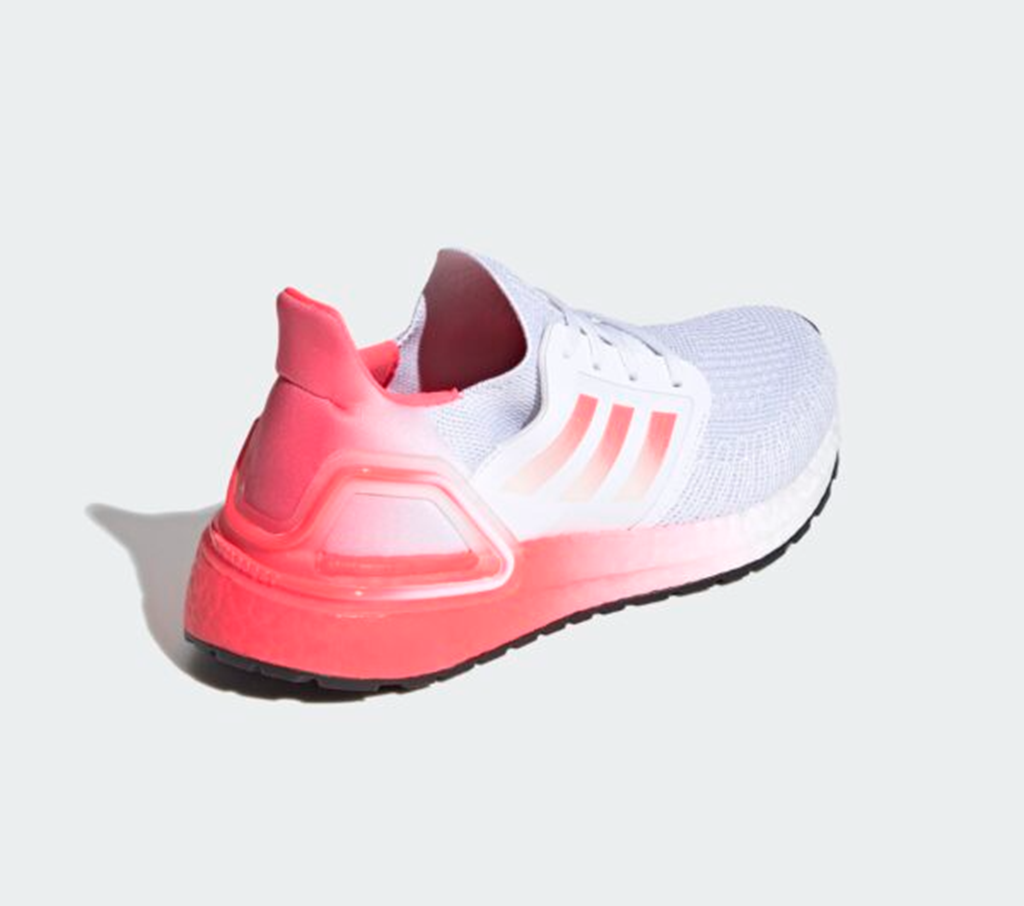Giày Adidas UltraBoost 20 J 'White Signal Pink' FX0456 - Ảnh 3